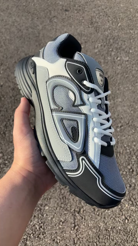 DIOR B30 GRISE NOIRE BLANCHE